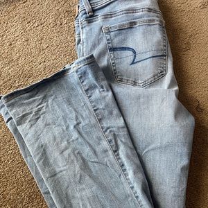 American eagle jeans kick boot